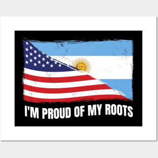 Proud Argentina Flag, Argentina gift heritage, Argentinian girl Boy Friend Posters and Art